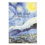 Szkicownik Lenwa A5/120/100g V. van Gogh Gwiaździsta noc - 2